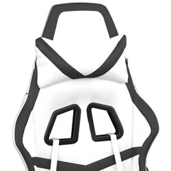 Игровое кресло VidaXL 345443 (White/Black) Thumb