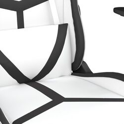 Игровое кресло VidaXL 345443 (White/Black) Thumb