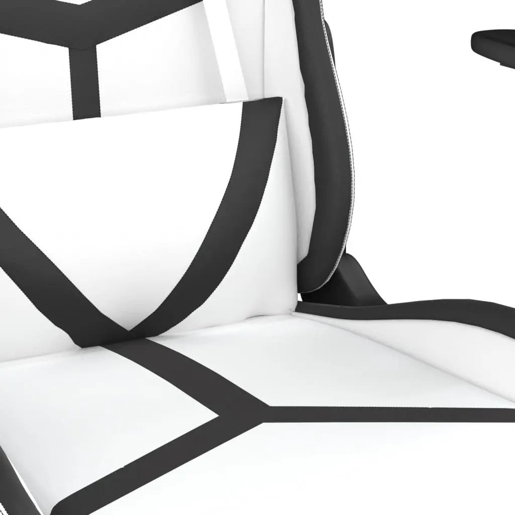 Игровое кресло VidaXL 345443 (White/Black) - 9