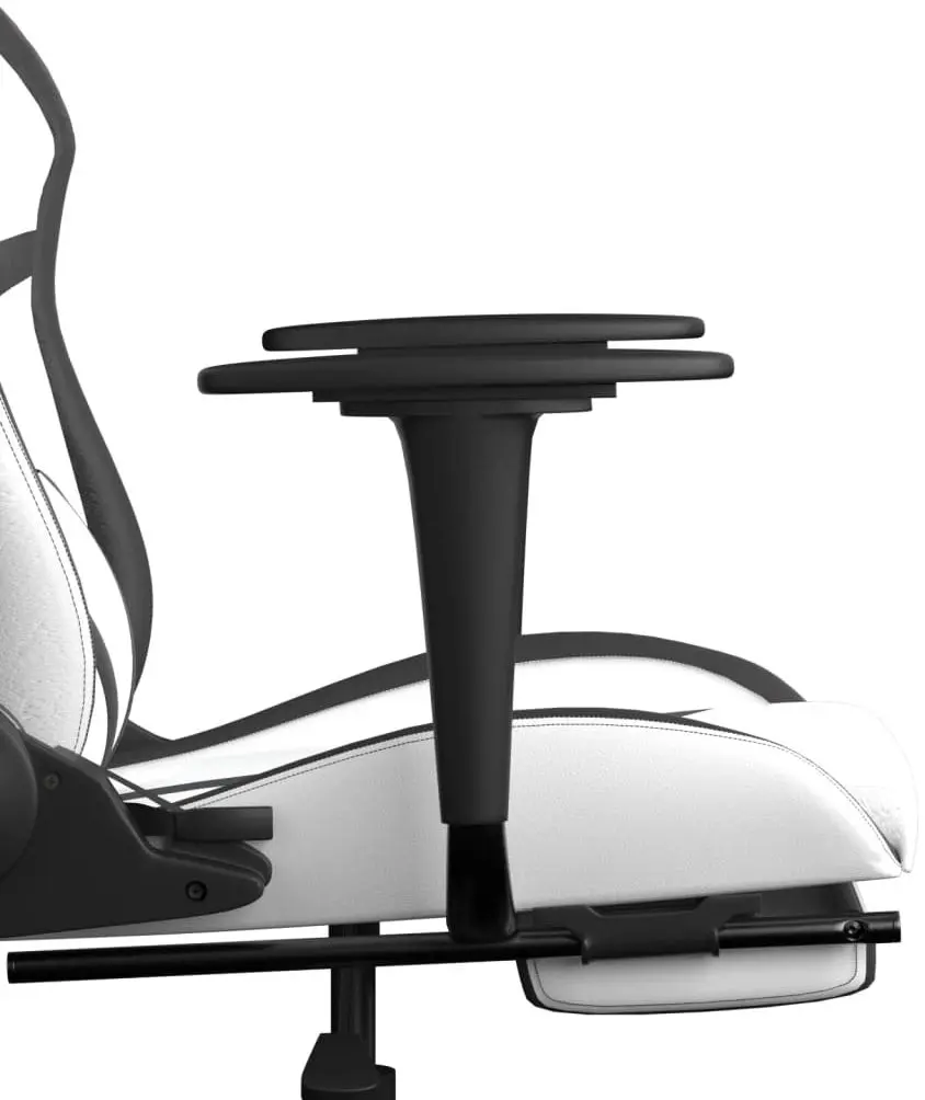 Игровое кресло VidaXL 345443 (White/Black) - 10