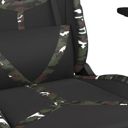 Fotoliu gaming VidaXL 345444 (Black/Camouflage) Thumb