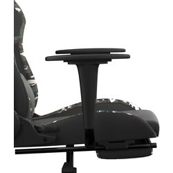 Fotoliu gaming VidaXL 345444 (Black/Camouflage) Thumb