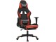 Fotoliu gaming VidaXL 345458 (Black/Red)