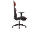 Fotoliu gaming VidaXL 345458 (Black/Red)