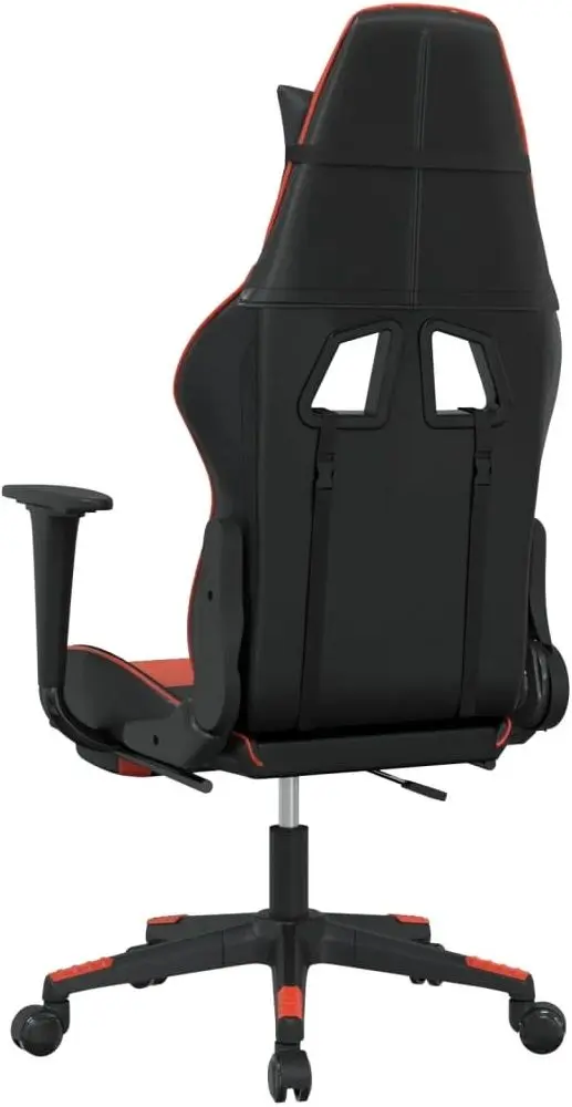 Fotoliu gaming VidaXL 345458 (Black/Red)