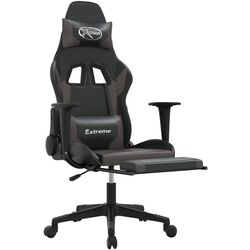 Fotoliu gaming VidaXL 345461 (Black/Grey) Thumb