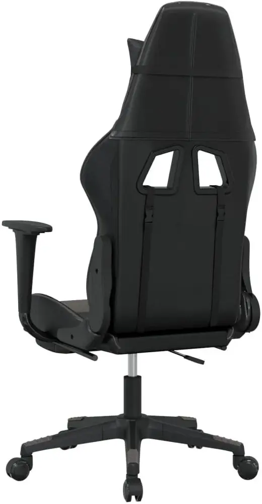 Fotoliu gaming VidaXL 345461 (Black/Grey)