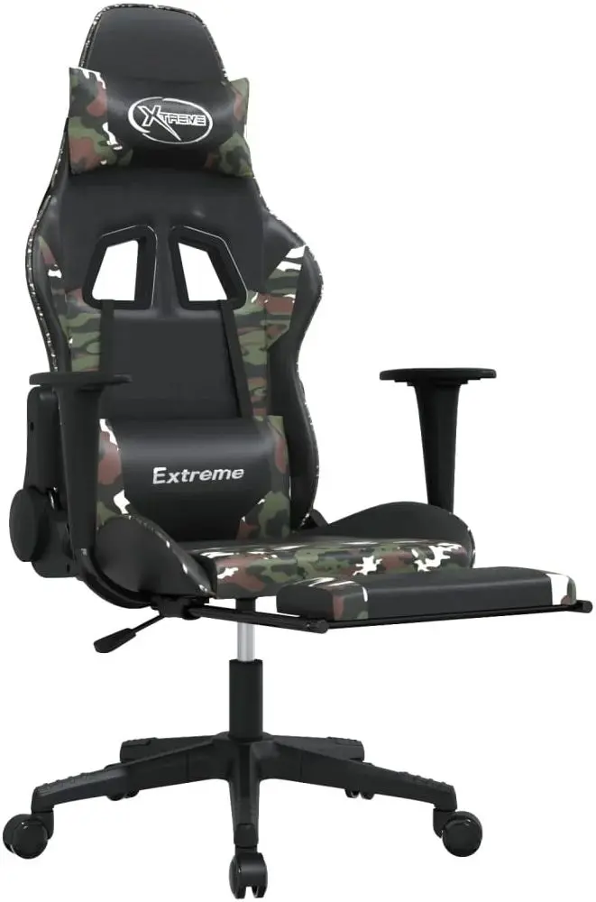 Игровое кресло VidaXL 345468 (Black/Camouflage)