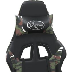 Игровое кресло VidaXL 345468 (Black/Camouflage) Thumb