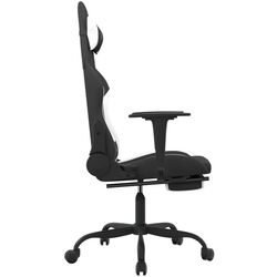 Игровое кресло VidaXL 345488 (Black/White) Thumb