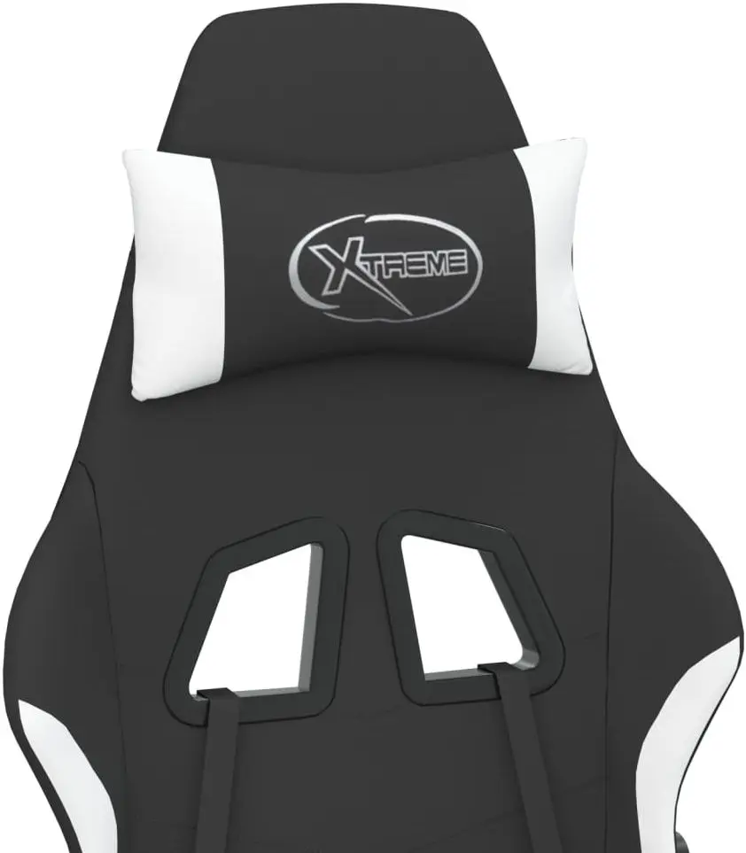 Игровое кресло VidaXL 345488 (Black/White)