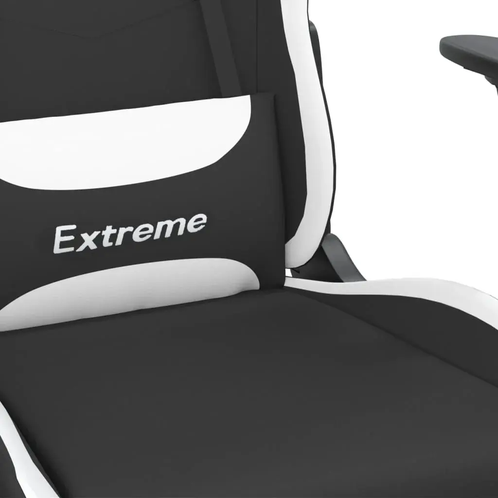 Игровое кресло VidaXL 345488 (Black/White)
