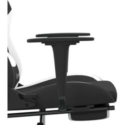 Игровое кресло VidaXL 345488 (Black/White) Thumb