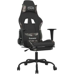 Fotoliu gaming VidaXL 345490 (Black/Camouflage) Thumb