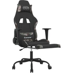 Fotoliu gaming VidaXL 345490 (Black/Camouflage) Thumb