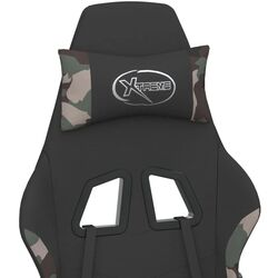 Fotoliu gaming VidaXL 345490 (Black/Camouflage) Thumb