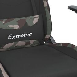 Fotoliu gaming VidaXL 345490 (Black/Camouflage) Thumb