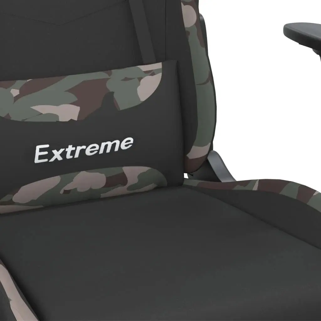 Fotoliu gaming VidaXL 345490 (Black/Camouflage) - 9