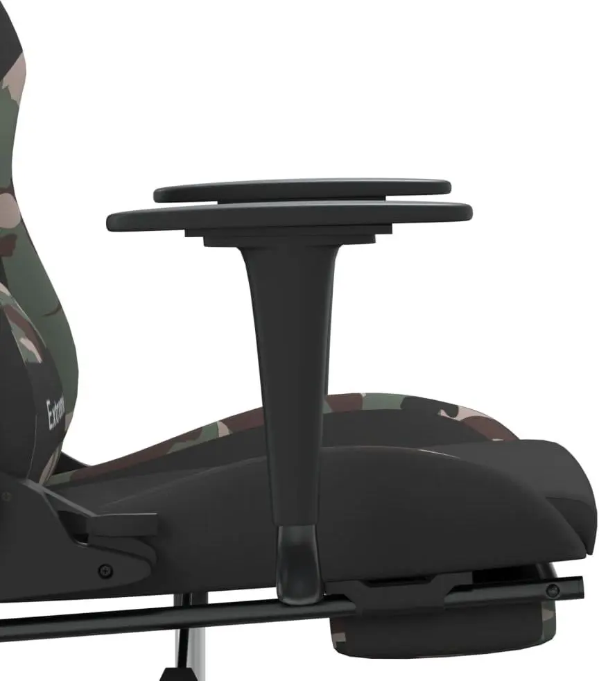 Fotoliu gaming VidaXL 345490 (Black/Camouflage) - 10