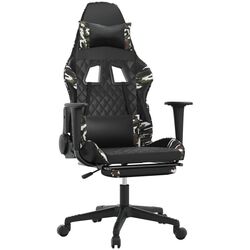 Fotoliu gaming VidaXL 345532 (Black/Camouflage) Thumb