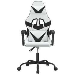 Fotoliu gaming VidaXL 349553 (White/Black) Thumb