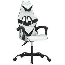 Fotoliu gaming VidaXL 349553 (White/Black) Thumb