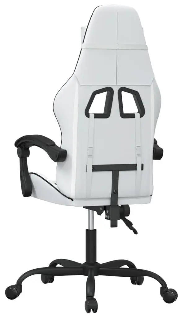 Fotoliu gaming VidaXL 349553 (White/Black)