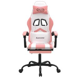 Fotoliu gaming VidaXL 349612 (White/Pink) Thumb