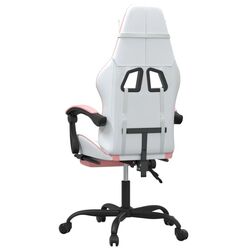 Fotoliu gaming VidaXL 349612 (White/Pink) Thumb