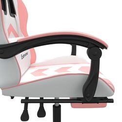 Fotoliu gaming VidaXL 349612 (White/Pink) Thumb