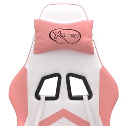 Fotoliu gaming VidaXL 349612 (White/Pink) Thumb
