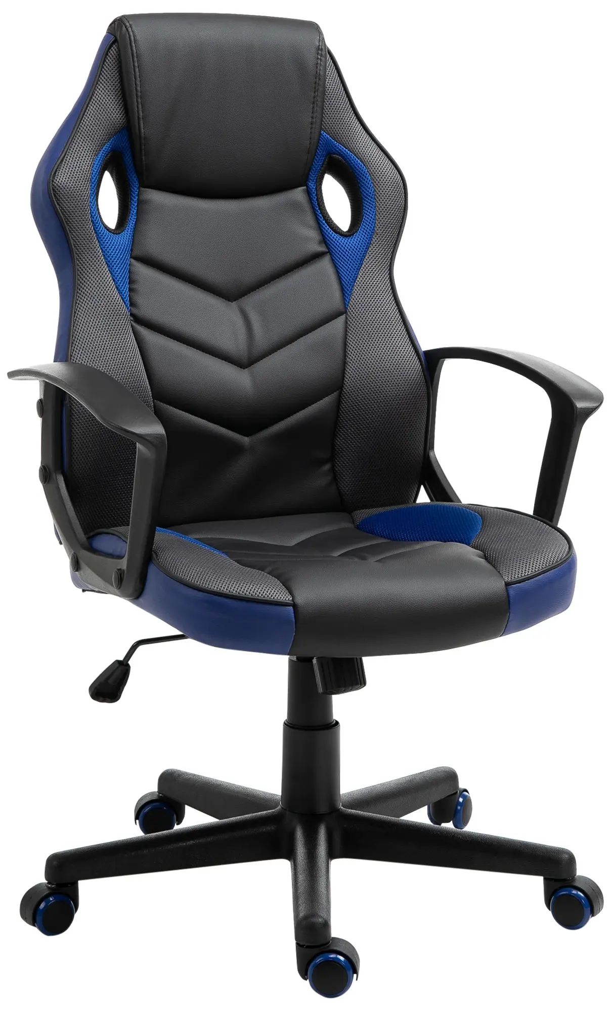 Игровое кресло Vinsetto 921-363BU (Black/Blue) - 3