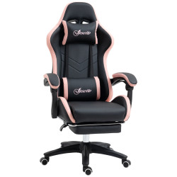 Fotoliu gaming Vinsetto 921-618V00BK (Black/Pink) Thumb