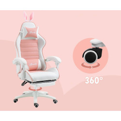 Fotoliu gaming Vinsetto 921-621V00PK (Pink/White) Thumb