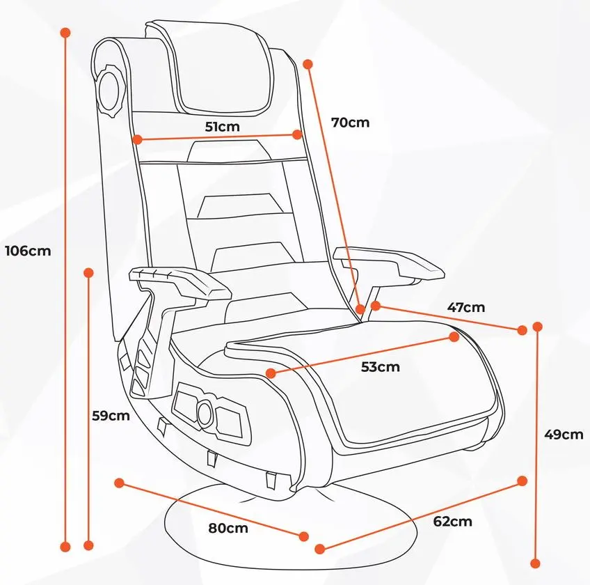 Fotoliu pentru jocuri XRocker Evo Pro 4.1 (Black)