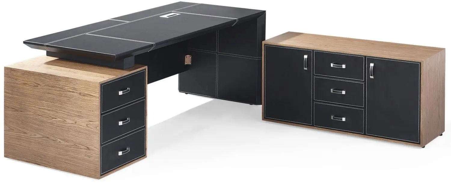 Набор офисной мебели для кабинета руководителя AMF Blair (Black)