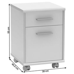 Birou modular Mobhaus Johan 2 New (White) Thumb