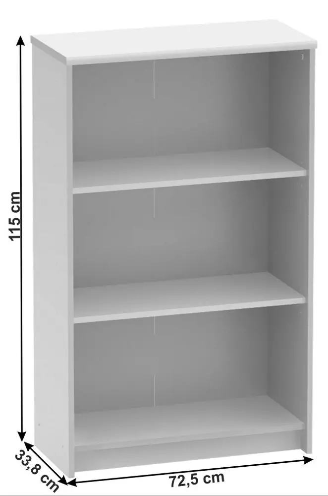 Birou modular Mobhaus Johan 2 New (White)