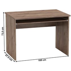 Birou modularTempo Kondela Johan 2 New (Kraft Dunkel/White) Thumb