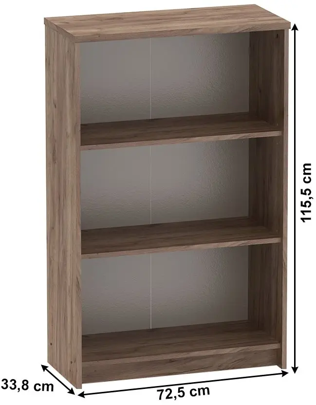 Birou modularTempo Kondela Johan 2 New (Kraft Dunkel/White)