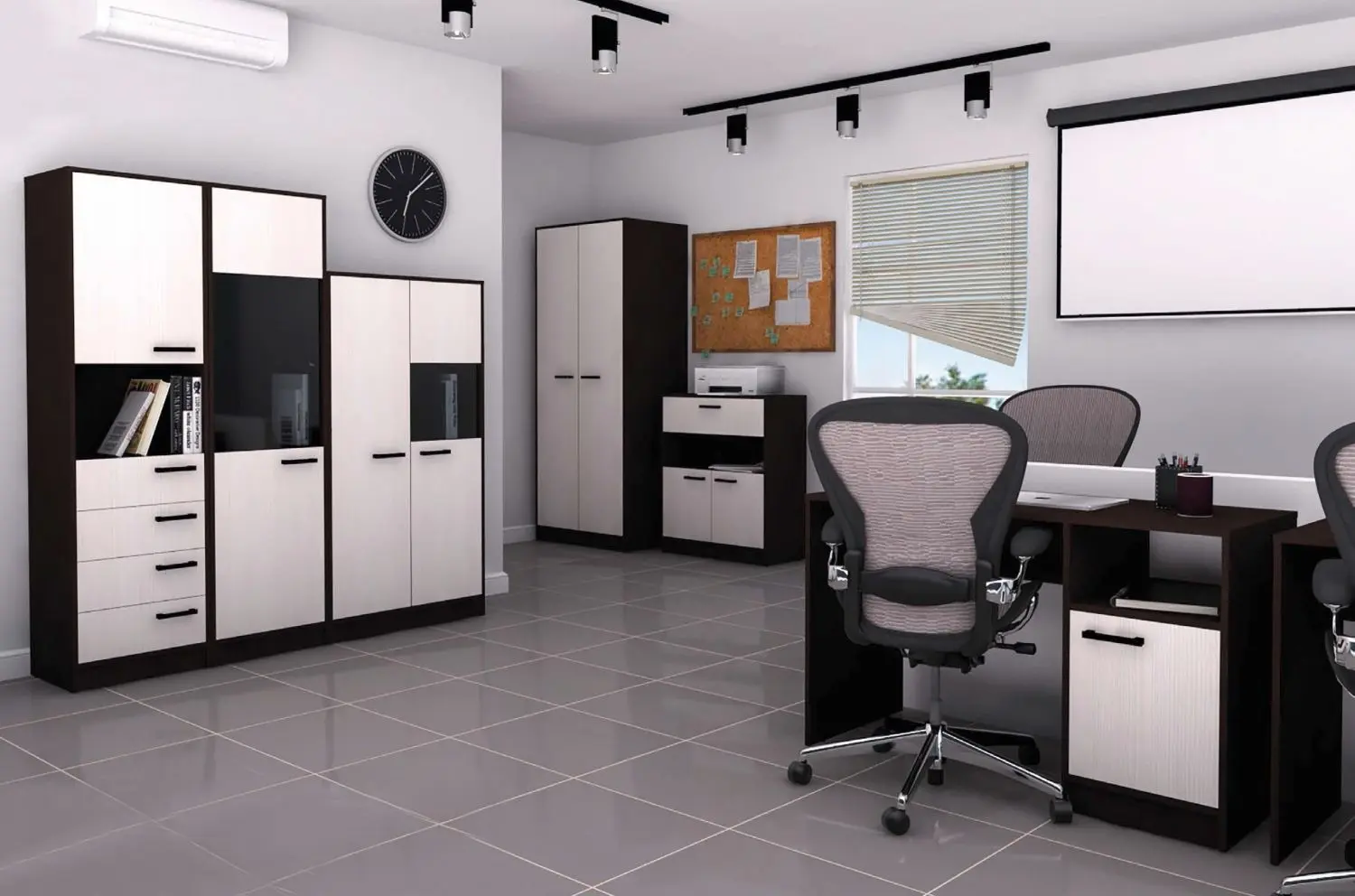 Модульный кабинет Yasen Энтер 1.8м (Венге Магия/Анжелик) - 3