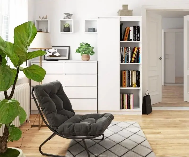 Etajera Akord R80 1D4P (White)