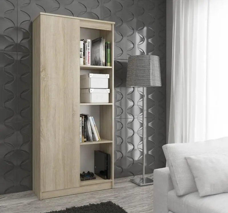 Книжный шкаф Artool 164307-AK (Oak) - 5