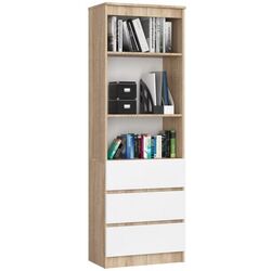 Книжный шкаф Artool 167995-AK (Oak/White)