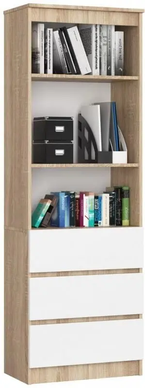 Книжный шкаф Artool 167995-AK (Oak/White)