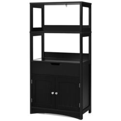 Etajera Costway HW66295BK (Black) Thumb