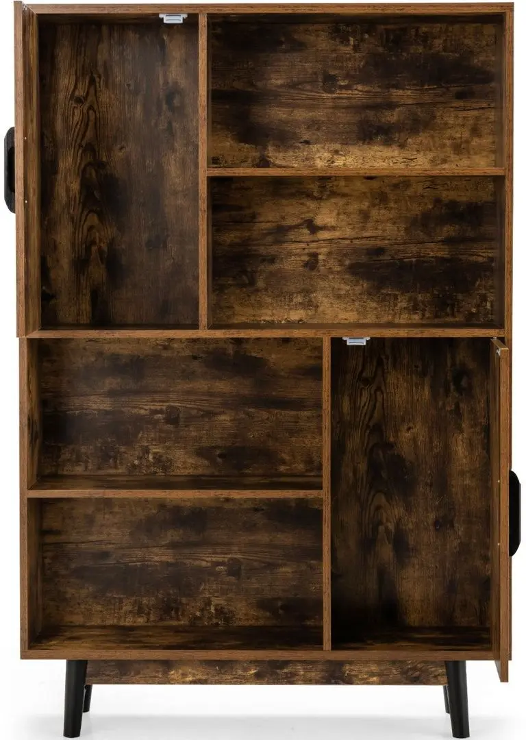 Стеллаж Costway HW67563CF (Coffee)