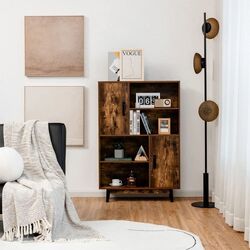 Стеллаж Costway HW67563CF (Coffee) Thumb