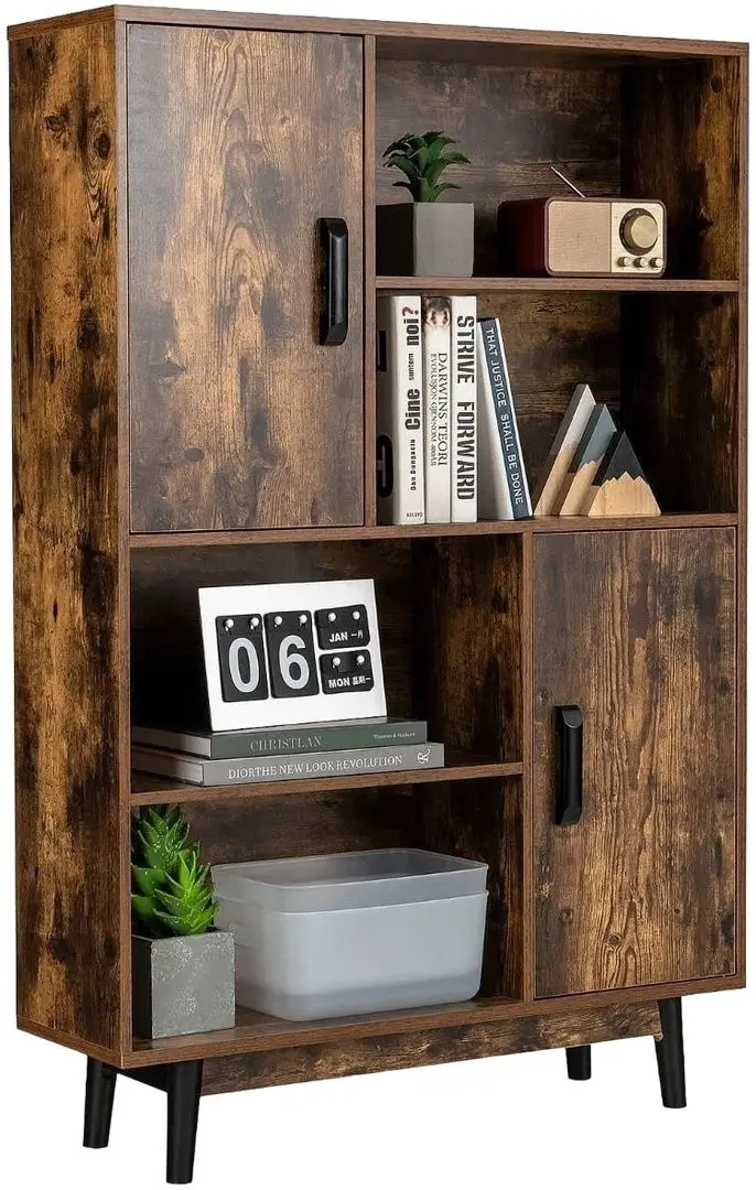 Стеллаж Costway HW67563CF (Coffee)