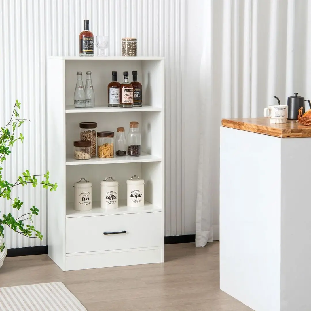 Etajera Costway JV10665WH (White)